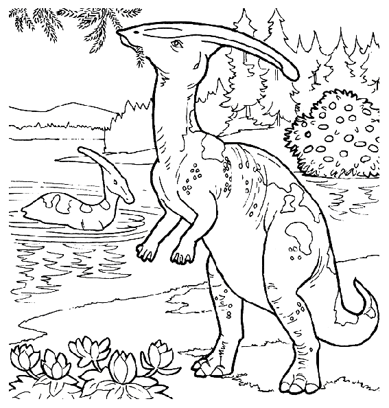 Página para colorir: Dinossauro (animais) #5615 - Páginas para Colorir Imprimíveis Gratuitamente