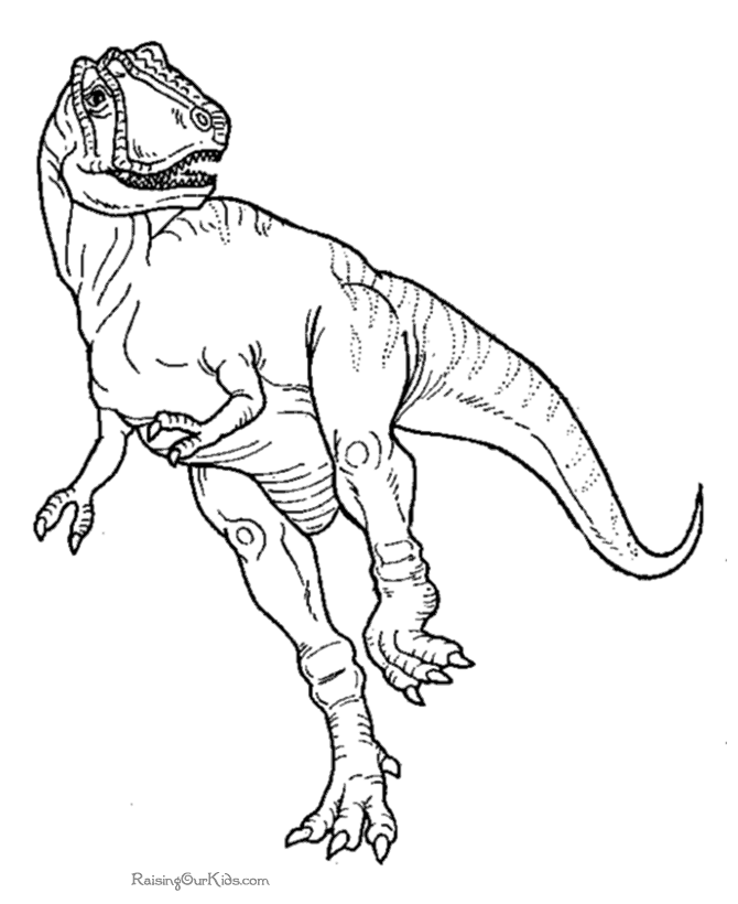Página para colorir: Dinossauro (animais) #5640 - Páginas para Colorir Imprimíveis Gratuitamente