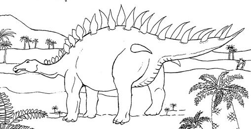 Página para colorir: Dinossauro (animais) #5647 - Páginas para Colorir Imprimíveis Gratuitamente