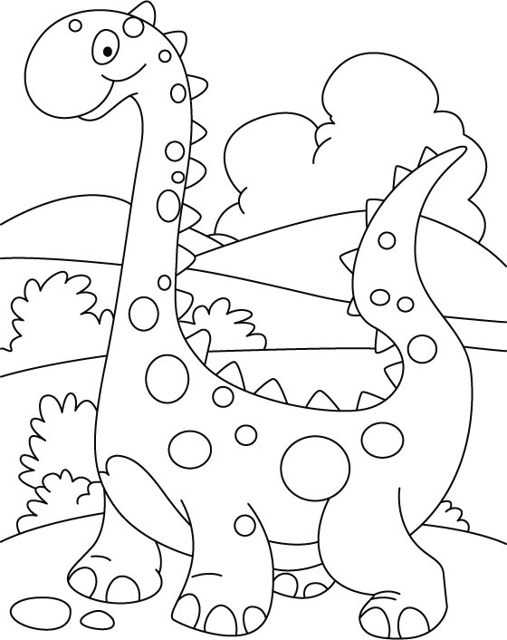 Página para colorir: Dinossauro (animais) #5666 - Páginas para Colorir Imprimíveis Gratuitamente