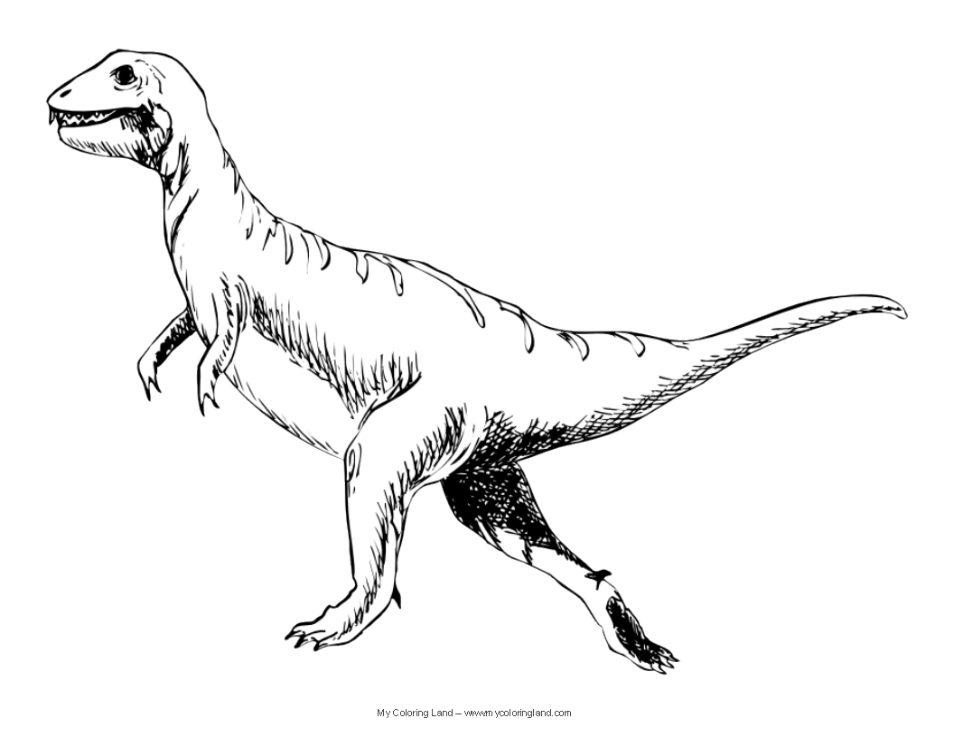 Página para colorir: Dinossauro (animais) #5679 - Páginas para Colorir Imprimíveis Gratuitamente