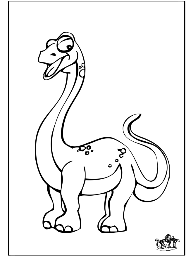 Página para colorir: Dinossauro (animais) #5689 - Páginas para Colorir Imprimíveis Gratuitamente