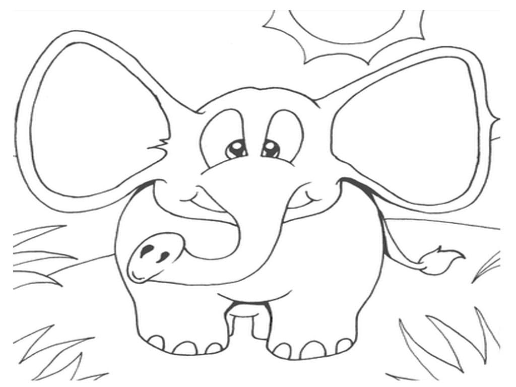 Desenho gratuito Elefante #175087 da colecao Animais para imprimir