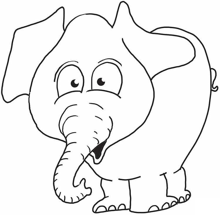 Desenho gratuito Elefante #216853 da colecao Animais para imprimir