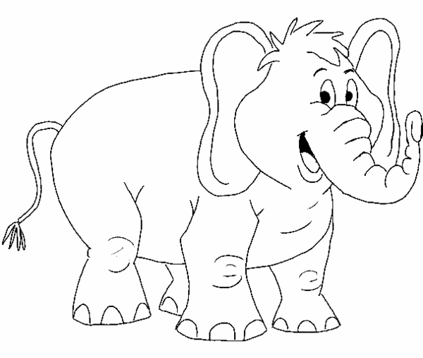 Página para colorir: Elefante (animais) #6304 - Páginas para Colorir Imprimíveis Gratuitamente