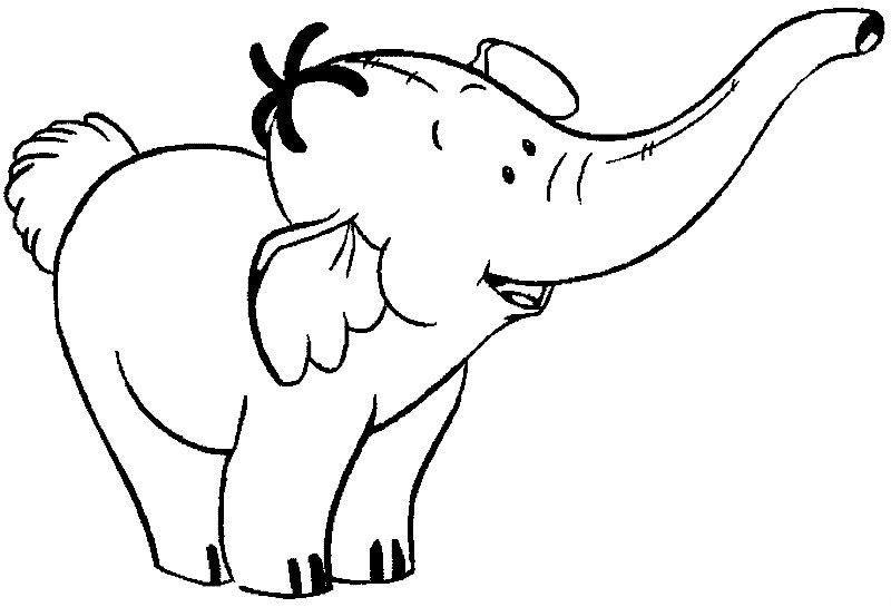 Página para colorir: Elefante (animais) #6319 - Páginas para Colorir Imprimíveis Gratuitamente