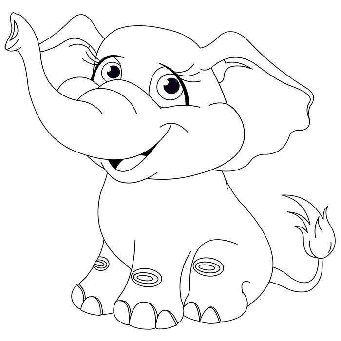 Página para colorir: Elefante (animais) #6324 - Páginas para Colorir Imprimíveis Gratuitamente