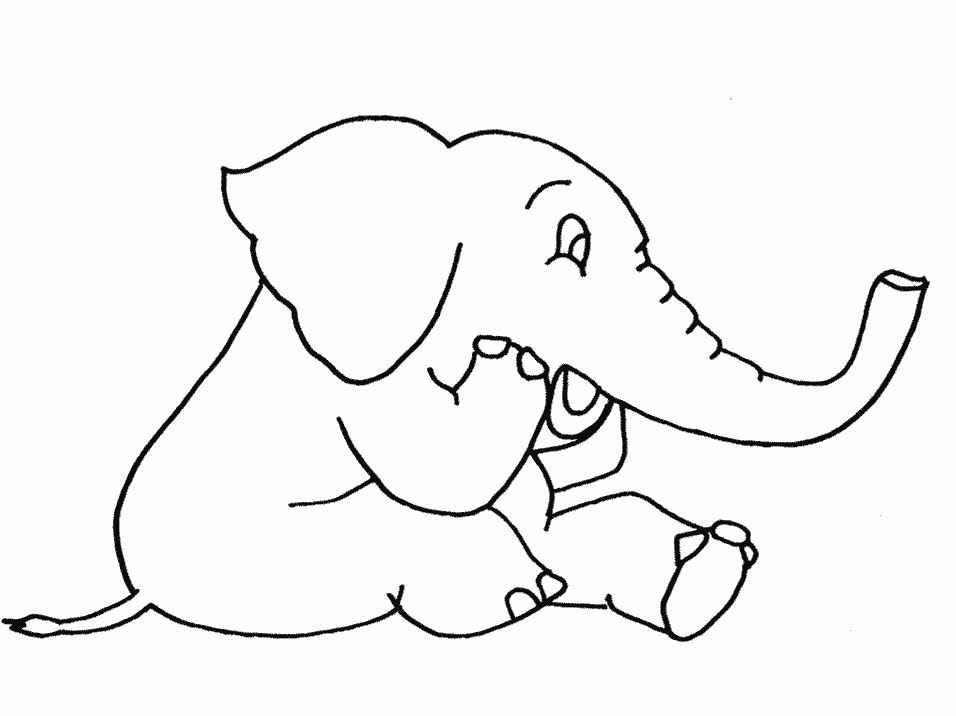 Página para colorir: Elefante (animais) #6331 - Páginas para Colorir Imprimíveis Gratuitamente
