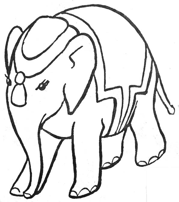 Página para colorir: Elefante (animais) #6338 - Páginas para Colorir Imprimíveis Gratuitamente