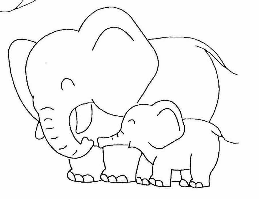 Página para colorir: Elefante (animais) #6355 - Páginas para Colorir Imprimíveis Gratuitamente