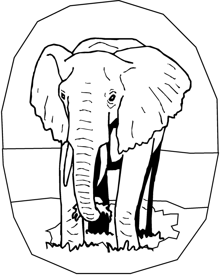 Página para colorir: Elefante (animais) #6362 - Páginas para Colorir Imprimíveis Gratuitamente