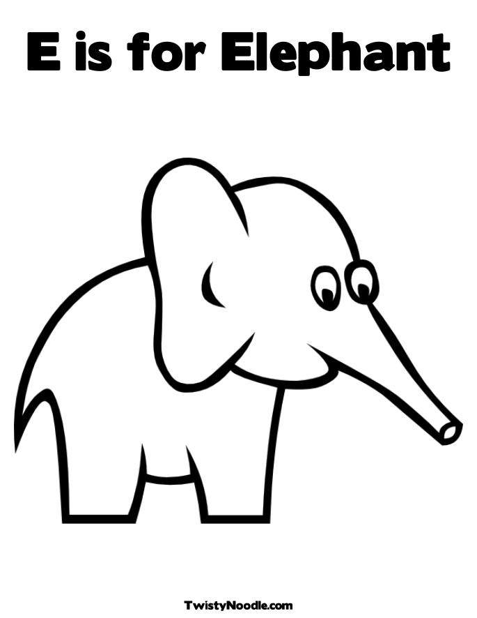 Página para colorir: Elefante (animais) #6363 - Páginas para Colorir Imprimíveis Gratuitamente