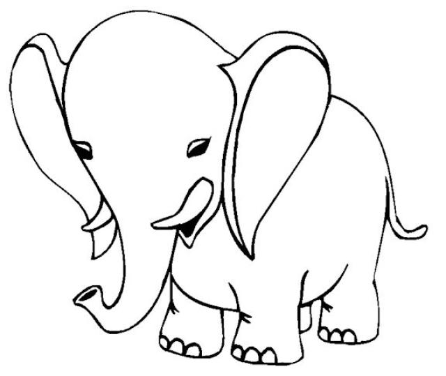 Página para colorir: Elefante (animais) #6367 - Páginas para Colorir Imprimíveis Gratuitamente