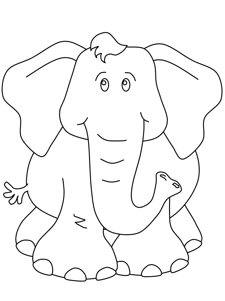 Página para colorir: Elefante (animais) #6385 - Páginas para Colorir Imprimíveis Gratuitamente
