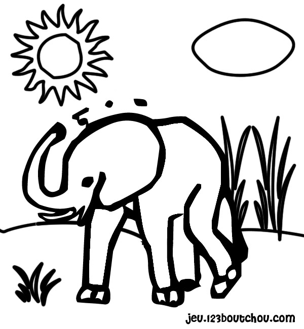 Página para colorir: Elefante (animais) #6448 - Páginas para Colorir Imprimíveis Gratuitamente