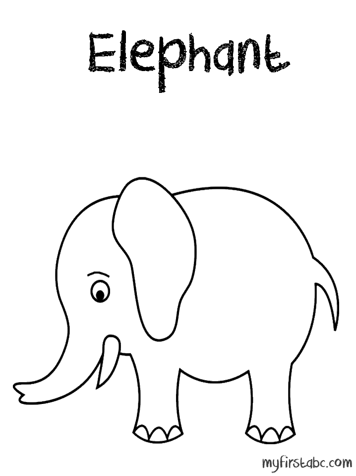 Página para colorir: Elefante (animais) #6464 - Páginas para Colorir Imprimíveis Gratuitamente