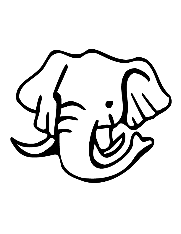 Página para colorir: Elefante (animais) #6468 - Páginas para Colorir Imprimíveis Gratuitamente