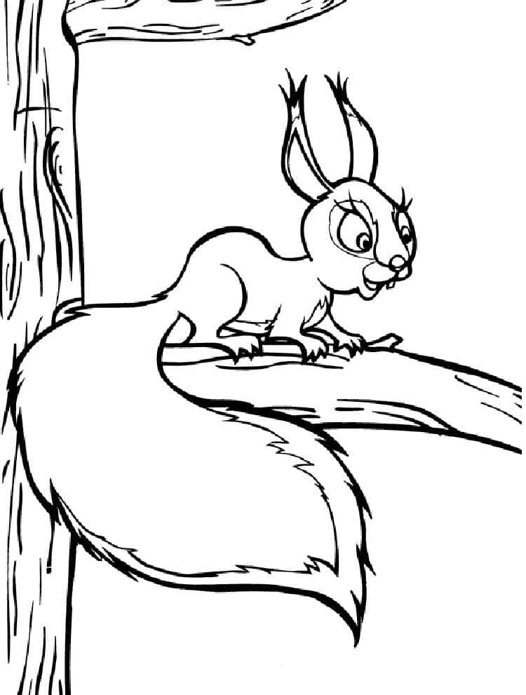 Desenho gratuito Esquilo #177475 da colecao Animais para imprimir
