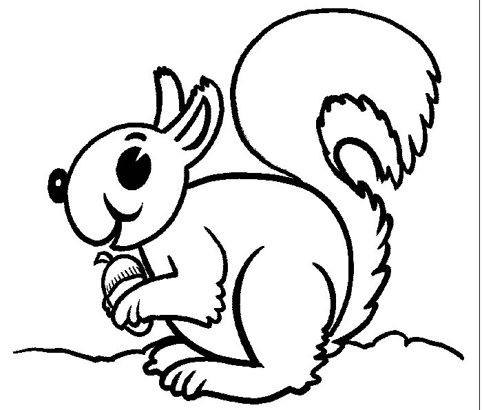Página para colorir: Esquilo (animais) #6138 - Páginas para Colorir Imprimíveis Gratuitamente