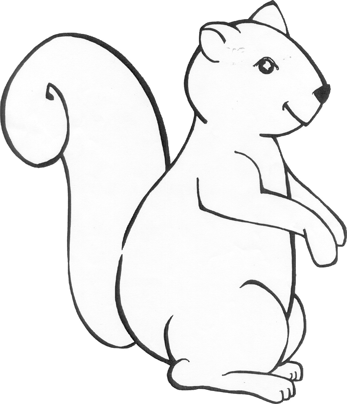 Página para colorir: Esquilo (animais) #6139 - Páginas para Colorir Imprimíveis Gratuitamente