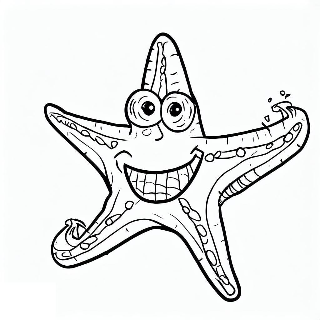 Desenho gratuito Estrela-do-mar #187149 da colecao Animais para imprimir