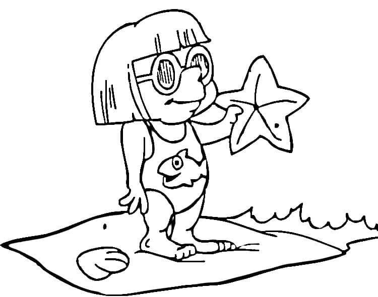 Desenho gratuito Estrela-do-mar #187168 da colecao Animais para imprimir