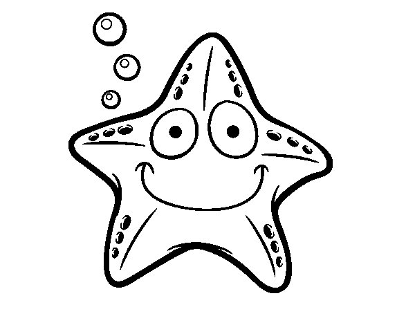 Página para colorir: Estrela do Mar (animais) #6795 - Páginas para Colorir Imprimíveis Gratuitamente