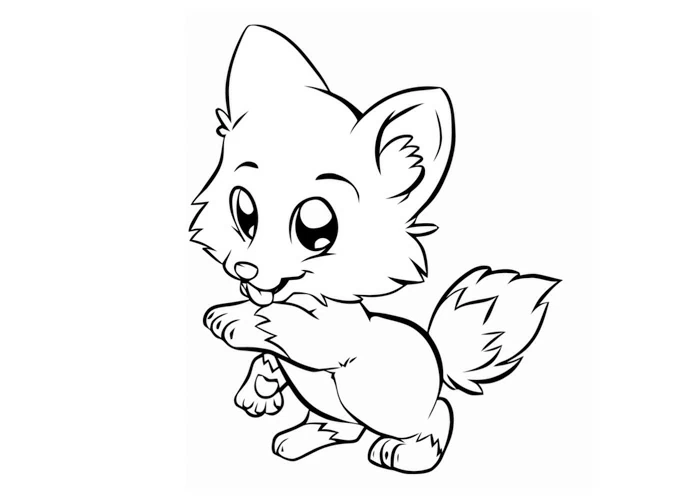 Desenho gratuito Filhote #2891 da colecao Animais para imprimir