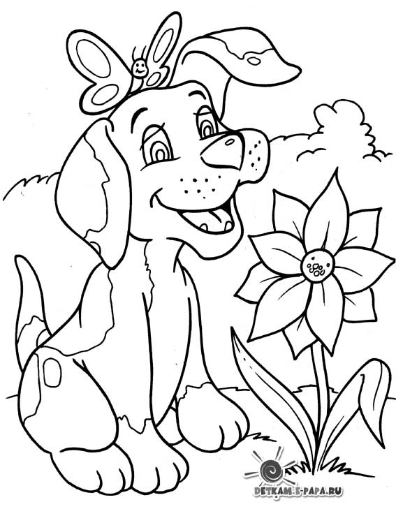 Desenho gratuito Filhote #2951 da colecao Animais para imprimir