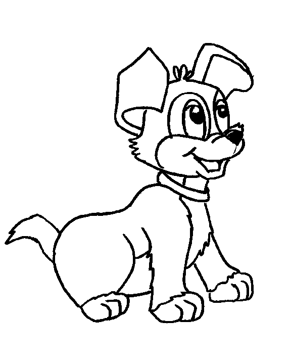 Desenho gratuito Filhote #2991 da colecao Animais para imprimir