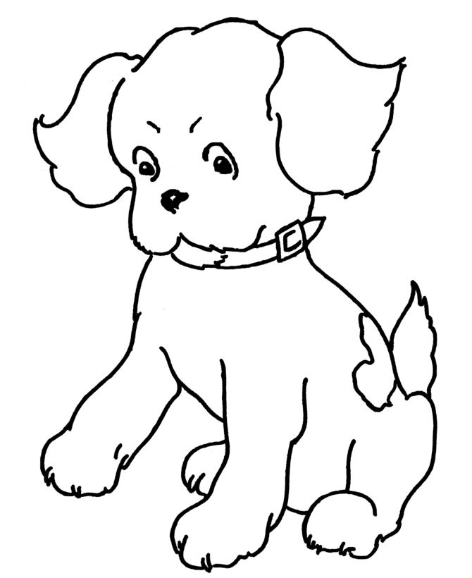Página para colorir: Filhote de cachorro (animais) #2915 - Páginas para Colorir Imprimíveis Gratuitamente