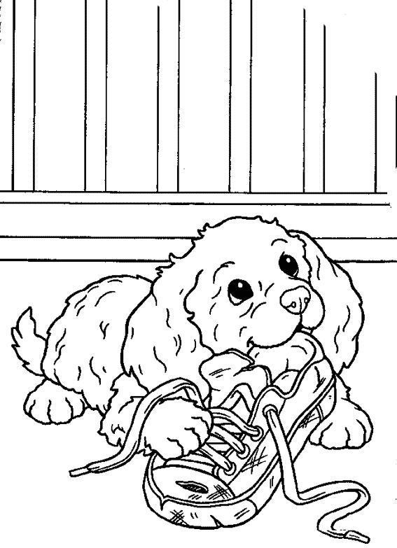 Página para colorir: Filhote de cachorro (animais) #2923 - Páginas para Colorir Imprimíveis Gratuitamente