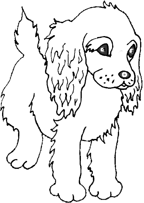 Página para colorir: Filhote de cachorro (animais) #2944 - Páginas para Colorir Imprimíveis Gratuitamente