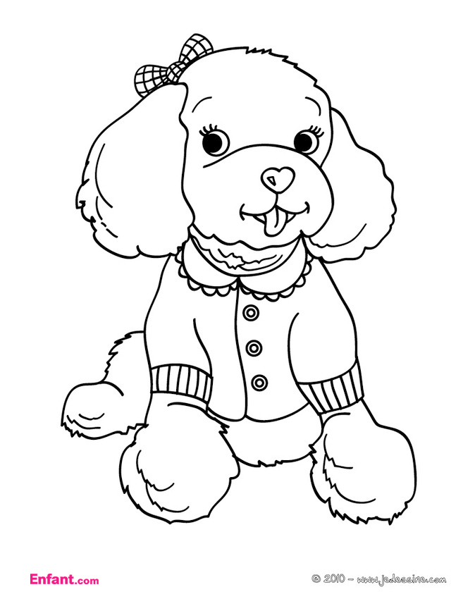 Página para colorir: Filhote de cachorro (animais) #2976 - Páginas para Colorir Imprimíveis Gratuitamente