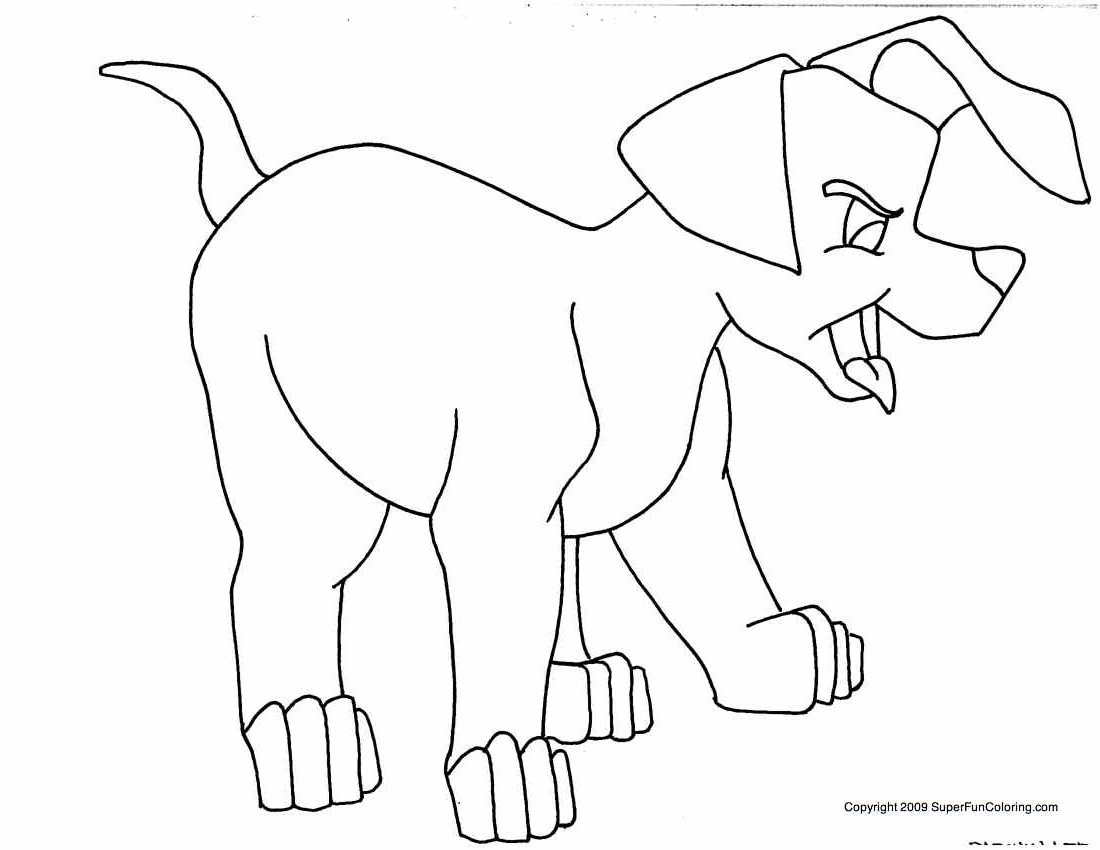 Página para colorir: Filhote de cachorro (animais) #2981 - Páginas para Colorir Imprimíveis Gratuitamente