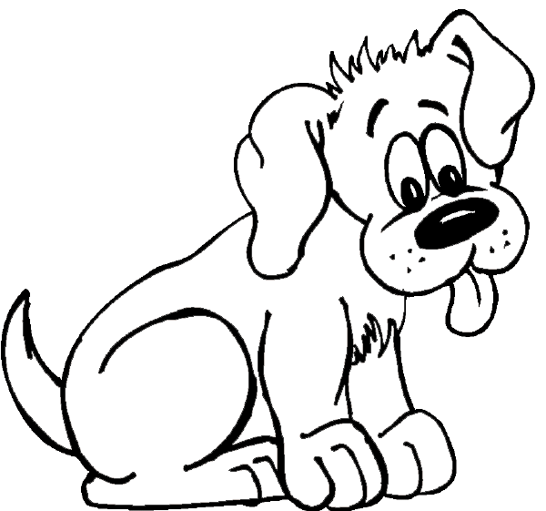 Página para colorir: Filhote de cachorro (animais) #3073 - Páginas para Colorir Imprimíveis Gratuitamente