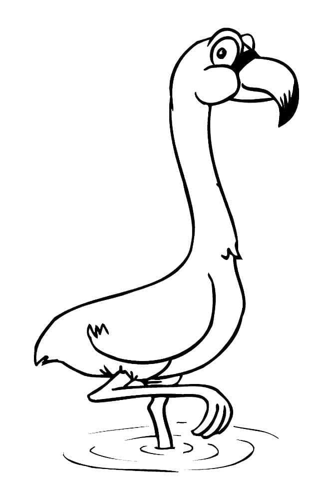 Desenho gratuito Flamingo Rosa #198776 da colecao Animais para imprimir