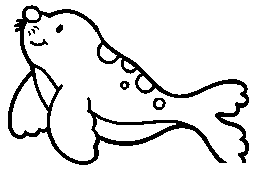 Desenho gratuito Foca #16390 da colecao Animais para imprimir