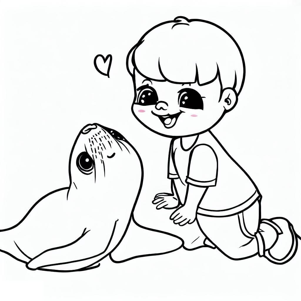 Desenho gratuito Foca #188064 da colecao Animais para imprimir