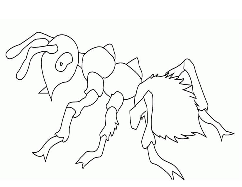 Desenho gratuito Formiga #196462 da colecao Animais para imprimir
