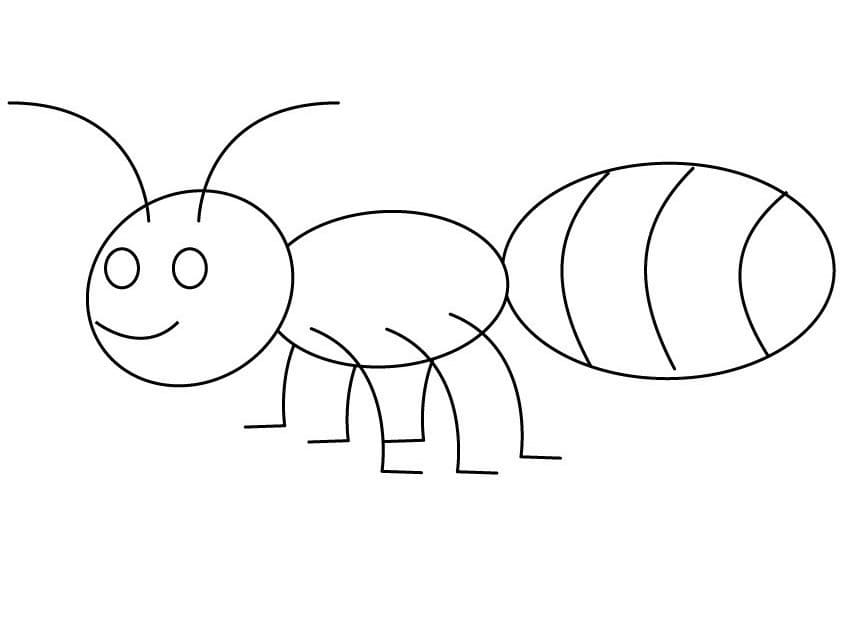 Desenho gratuito Formiga #196476 da colecao Animais para imprimir