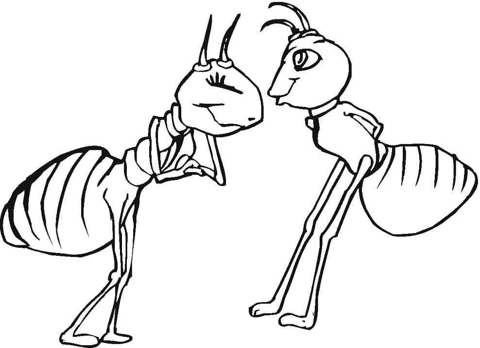 Desenho gratuito Formiga #196482 da colecao Animais para imprimir