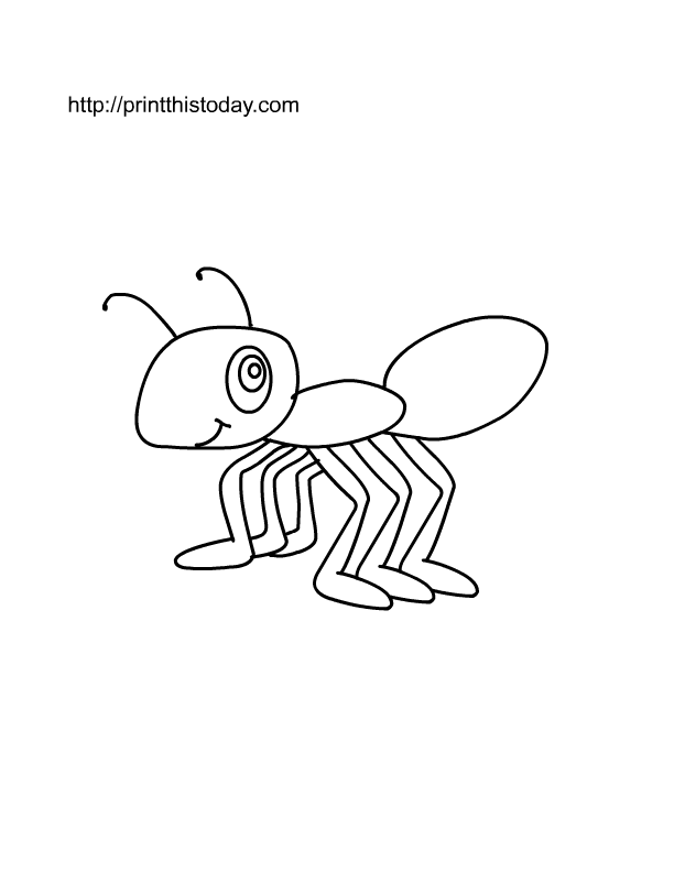 Página para colorir: Formiga (animais) #6938 - Páginas para Colorir Imprimíveis Gratuitamente