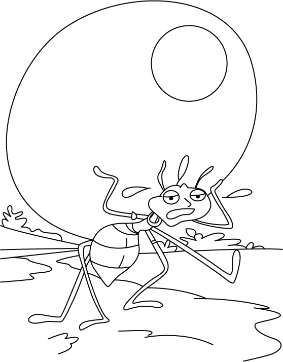 Página para colorir: Formiga (animais) #7030 - Páginas para Colorir Imprimíveis Gratuitamente