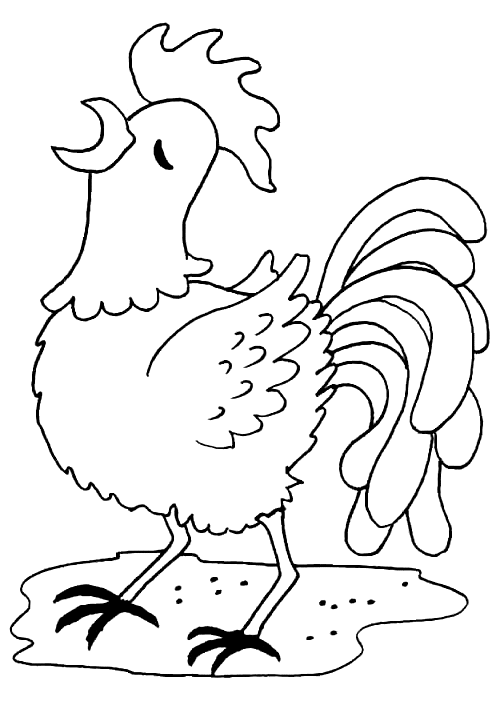 Página para colorir: Galinha (animais) #17560 - Páginas para Colorir Imprimíveis Gratuitamente