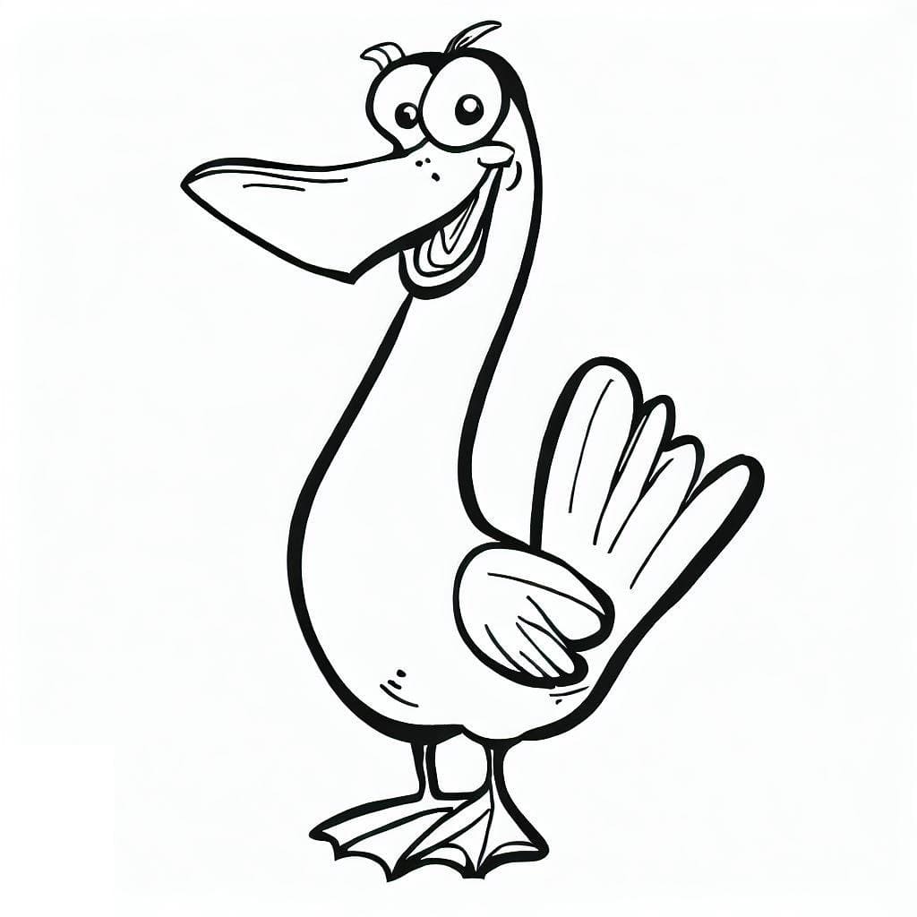 Desenho gratuito Ganso #188113 da colecao Animais para imprimir