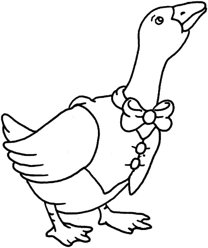 Desenho gratuito Ganso #188146 da colecao Animais para imprimir