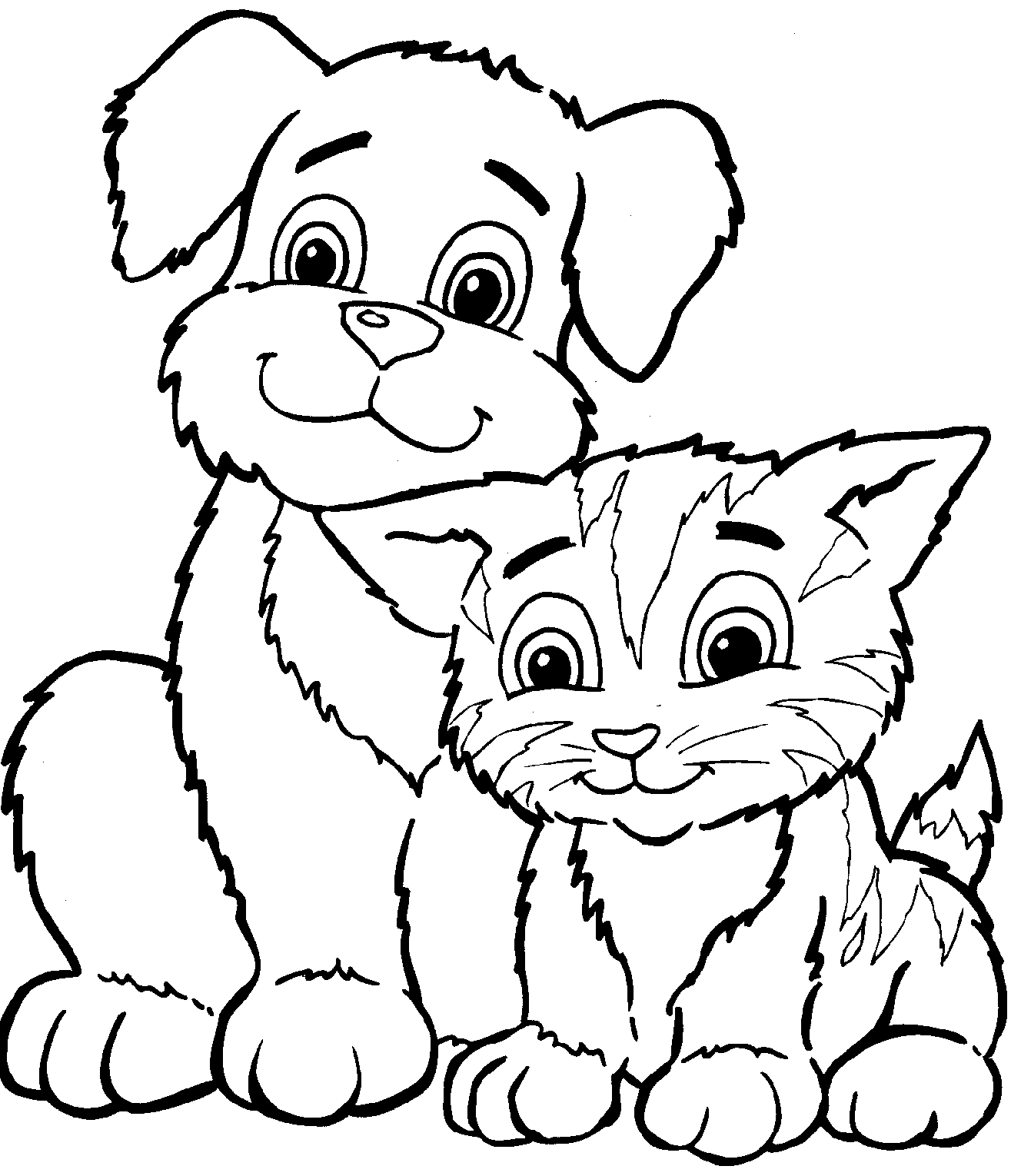 Página para colorir: Gatinho (animais) #18080 - Páginas para Colorir Imprimíveis Gratuitamente