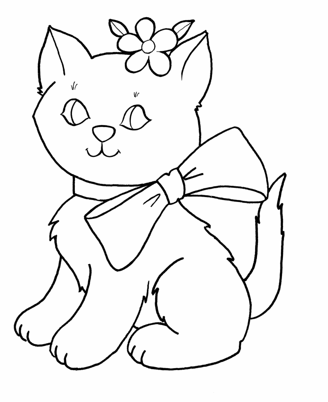 Página para colorir: Gatinho (animais) #18099 - Páginas para Colorir Imprimíveis Gratuitamente