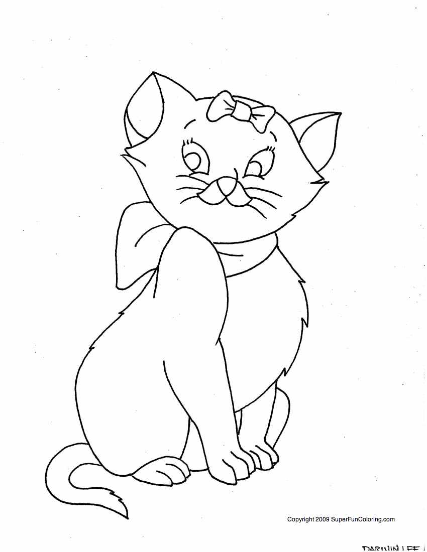 Página para colorir: Gatinho (animais) #18185 - Páginas para Colorir Imprimíveis Gratuitamente